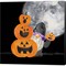 Gnomes of Halloween V-Pumpkins by Tara Reed 12" x 12" Canvas Wall Art